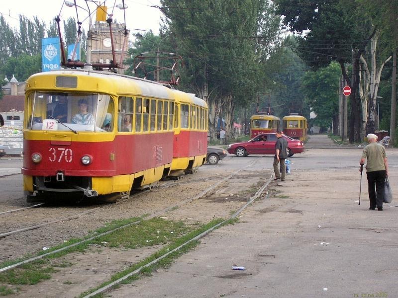 запорожские трамваи