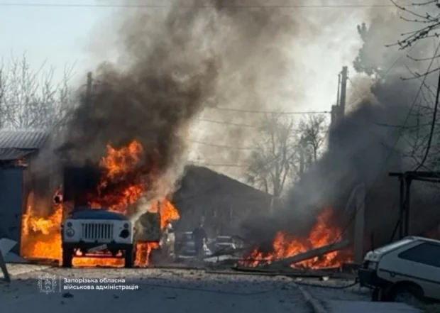 Чотири КАБи по Запоріжжю 14 березня: загиблий і 13 поранених
