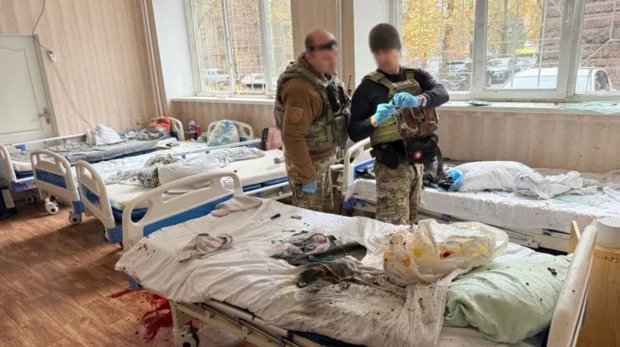 Вибух боєприпаса у лікарні Запоріжжя: постраждав чоловік