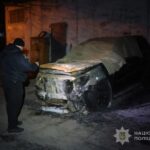 У Запоріжжі затримали двох молодиків за підпал авто військового