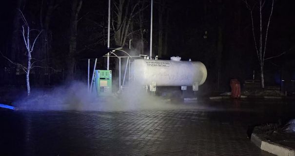 Витік газу на АЗС у Запоріжжі 14 лютого: рятувальники локалізували розгерметизацію