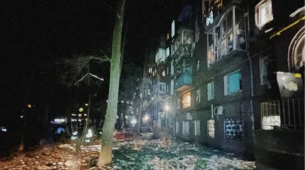 Атака дронів по Запоріжжю 24 лютого: 5 поранених, пошкоджені дома