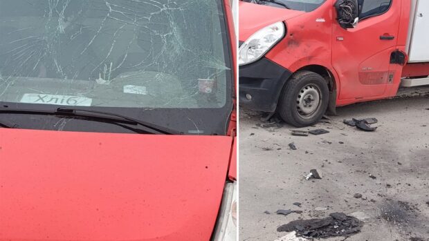 FPV-дрон атакував автівку з хлібом у Біленькому: поранено водія