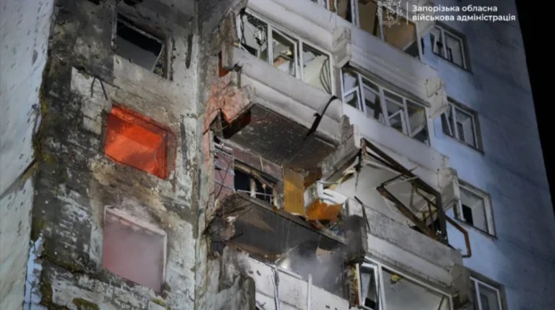 Комбінований удар по Запоріжжю 24 березня: загинула людина, 5 поранених
