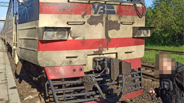 Дрон вдарив по поїзду в Запорізькій області: двоє поранених