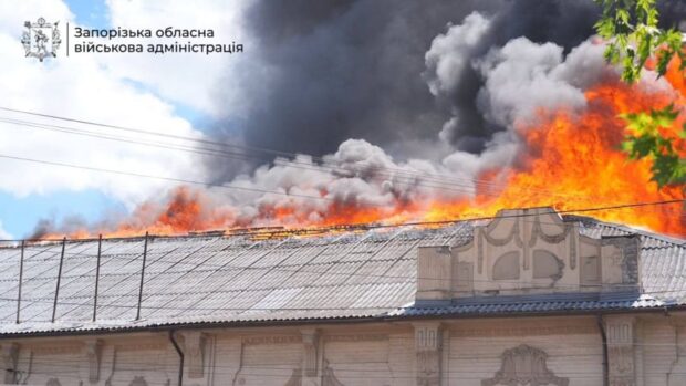 Атака по Запоріжжю 26 червня: балістична ракета, 6 поранених