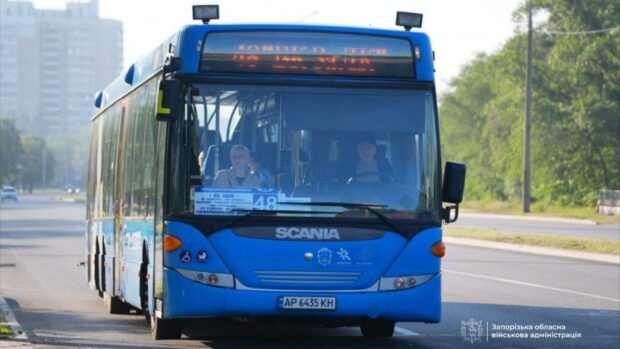 Маршрут №48 у Запоріжжі: новий автобус з'єднав чотири райони