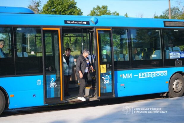 Маршрут №48 у Запоріжжі: новий автобус з'єднав чотири райони