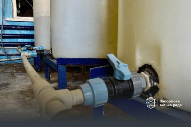 Водоканал Запоріжжя посилив очищення питної води через спеку | Гіпохлорит натрію